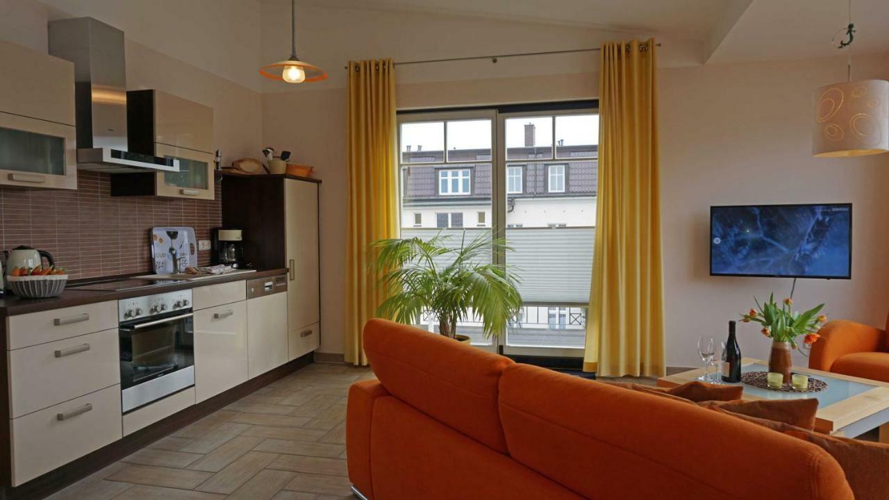 Villa _Duenen Vis A_ Vis_ _ Strand Heringsdorf  Eksteriør bilde