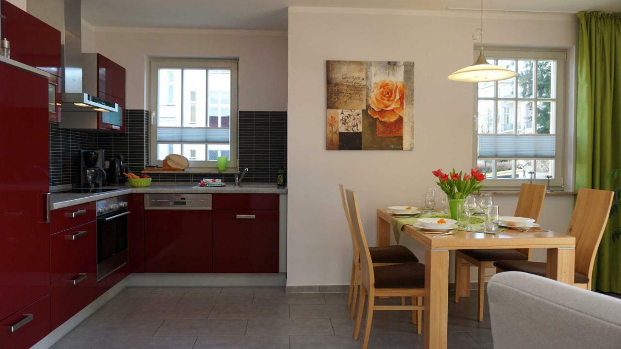 Villa _Duenen Vis A_ Vis_ _ Strand Heringsdorf  Eksteriør bilde